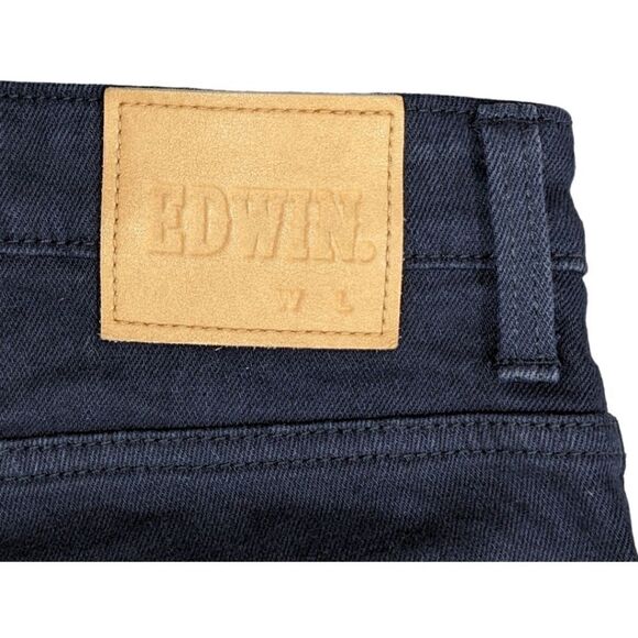 EDWIN Mens Dark Indigo 5 pocket Skinny Jeans Size 29 - Picture 5 of 7